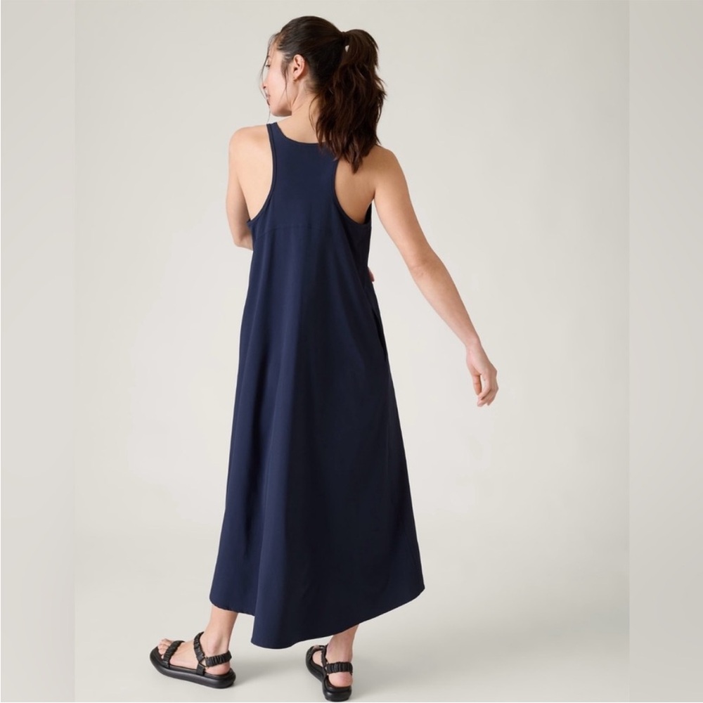 Athleta Presidio Dress Navy - Picture 2 of 8